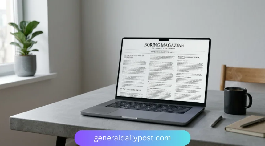 Boring Magazine.com