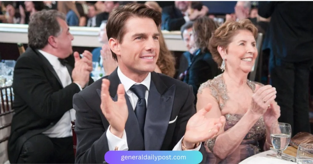 Mary Barra and Tom Cruise